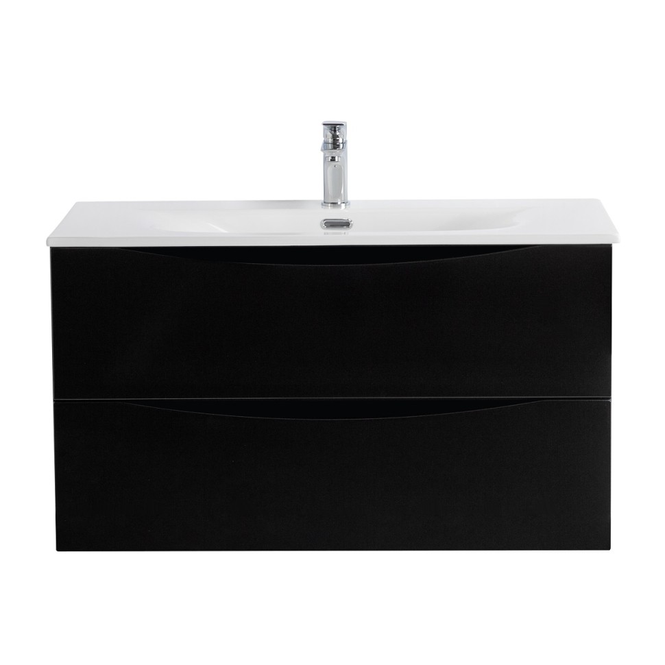 База под раковину подвесная BelBagno MARINO-CER-N-800-2C-SO-NL-P