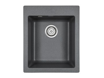 Мойка KANTE 40, IT-GRANIT, PM104249-DG, графит, 415х490 мм, Paulmark