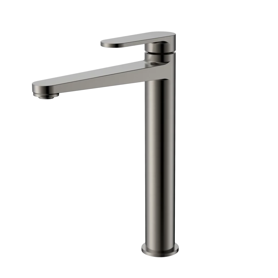 AQM6914GM Novara Смеситель для свободностоящей раковины, цвет металл
