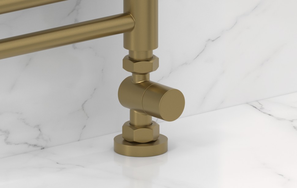 Вентиль прямой под шестигранник (G 1/2" НР х G 3/4" НГ)