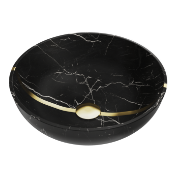 Раковина для ванной Omoikiri Hitomi-BL Marble Natceramic/BL Marble
