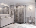 Душевое ограждение Ambassador Forsa 17021121AX-70AX (150х70х200) прямоугольник,хром,стекло прозрачное,раздвижная,2 места