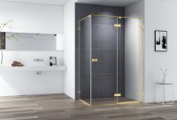 Дверное полотно с фиксированной панелью CEZARES BELLAGIO-140-GL-FIX/DOR-C