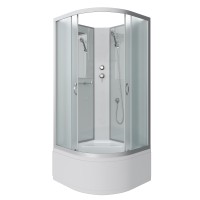 Душевая кабина Niagara Classic NG-2308-14BK (90х90х200) высокий поддон(40см),стекло матовое,4 места