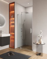 Душевая дверь в нишу CEZARES SLIDER-B-1-90/100-C-Cr