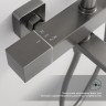 Душевая система Splenka с термостатом для ванны S224.26.09 Графит