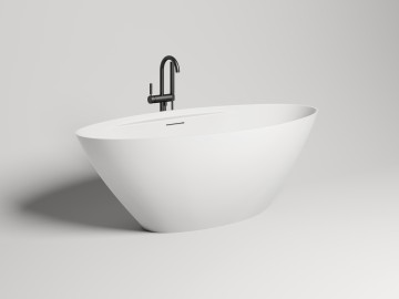 Ванна отдельностоящая DIVA 178x85 покраска по RAL полностью S-Sense Глянцевое