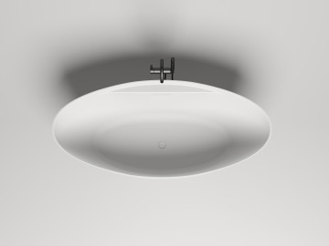 Ванна отдельностоящая DIVA 178x85 покраска по RAL полностью S-Sense Глянцевое