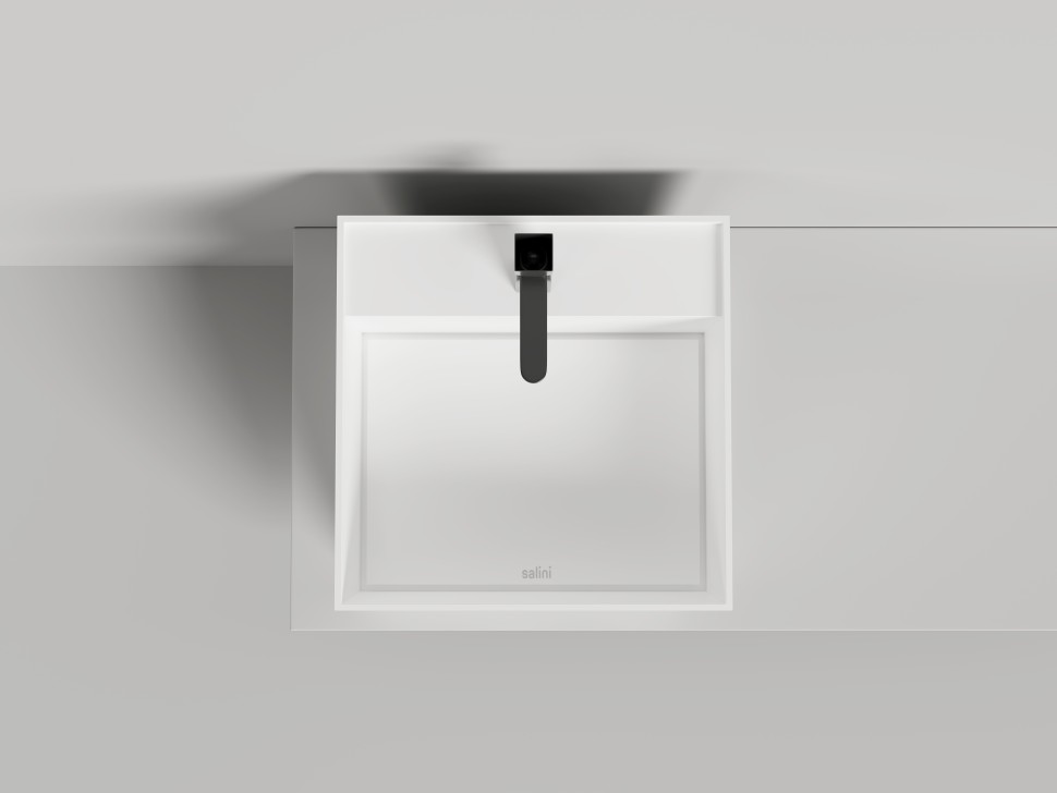 Раковина накладная ARMONIA SQUARE TOP 03   без отверстия под смеситель 450х450х450 S-Stone Матовое