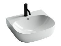 Умывальник накладной прямоугольный пристенный Element 490x445x145мм