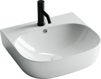 Умывальник накладной прямоугольный пристенный Element 490x445x145мм