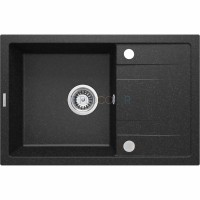 Гранитная мойка, 1-чаша с осушкой