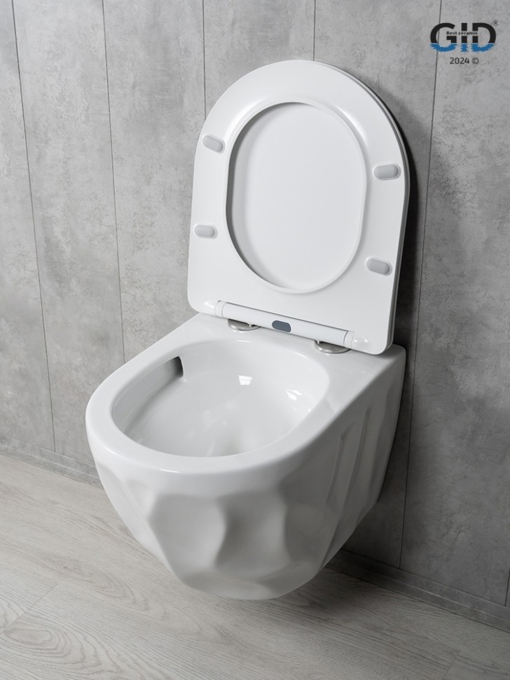 Унитаз подвесной Tornado Gid Tr2196TFX 62263Y белый 49x35.5x34