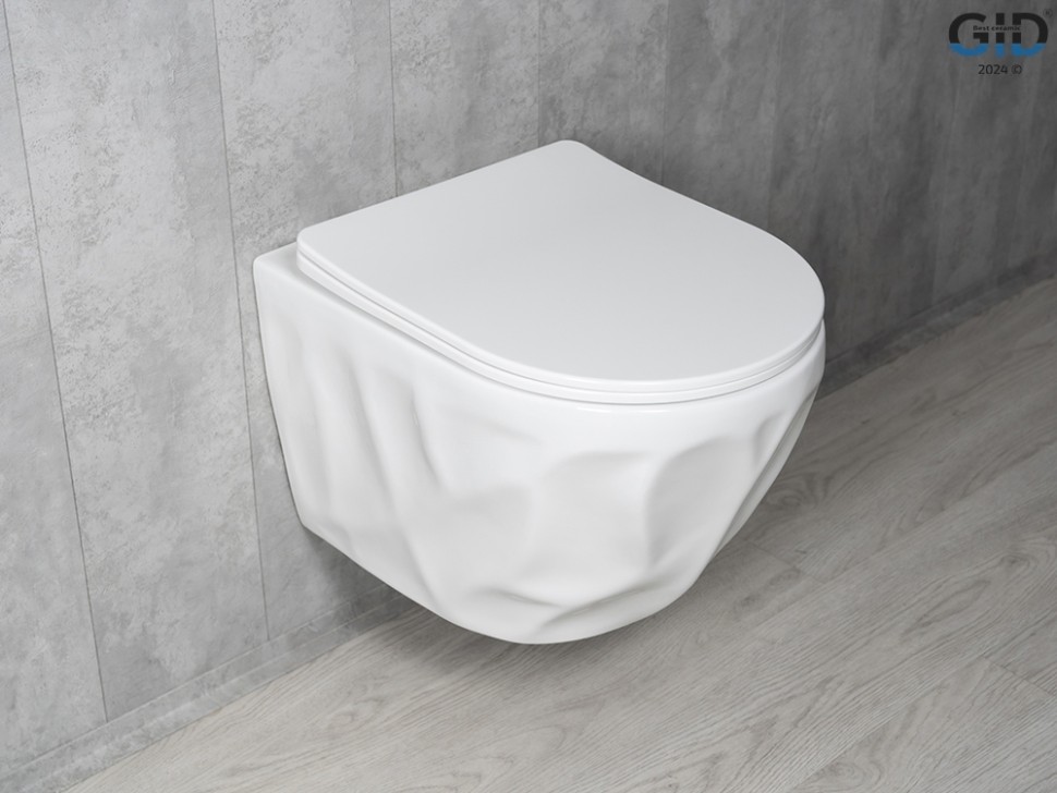 Унитаз подвесной Tornado Gid Tr2196TFX 62263Y белый 49x35.5x34