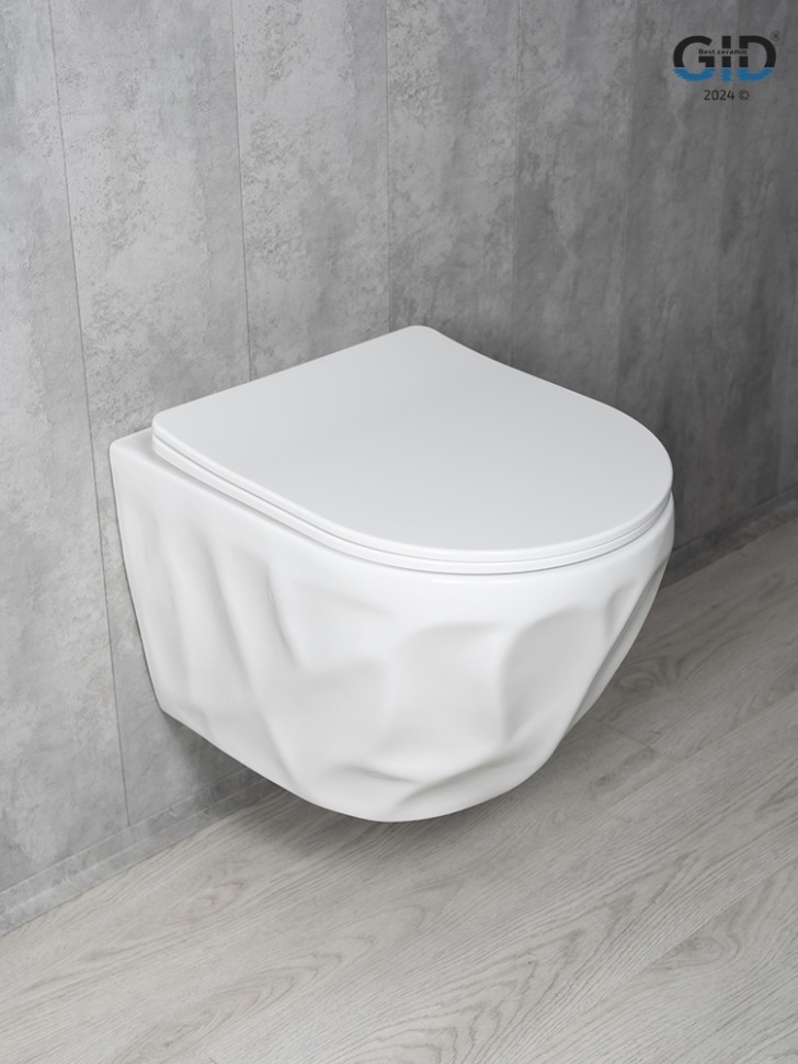 Унитаз подвесной Tornado Gid Tr2196TFX 62263Y белый 49x35.5x34