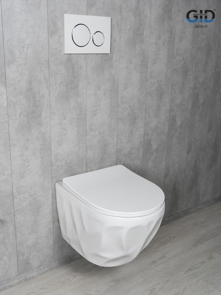 Унитаз подвесной Tornado Gid Tr2196TFX 62263Y белый 49x35.5x34