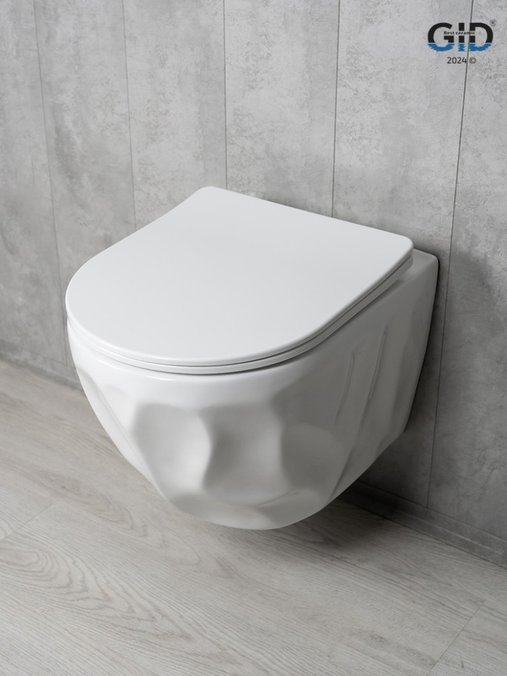 Унитаз подвесной Tornado Gid Tr2196TFX 62263Y белый 49x35.5x34