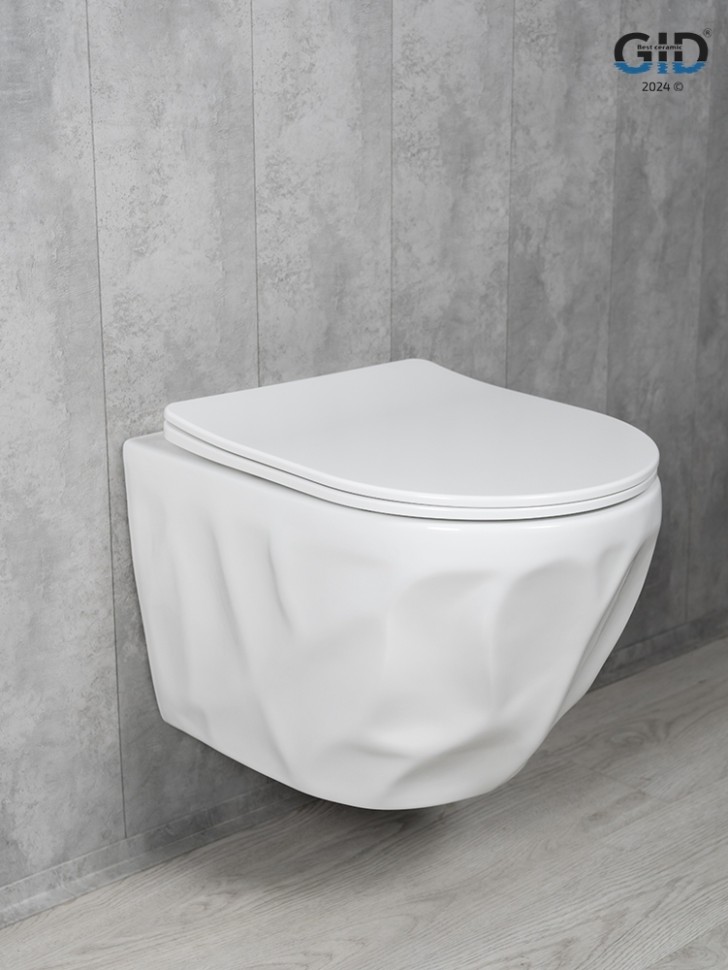 Унитаз подвесной Tornado Gid Tr2196TFX 62263Y белый 49x35.5x34