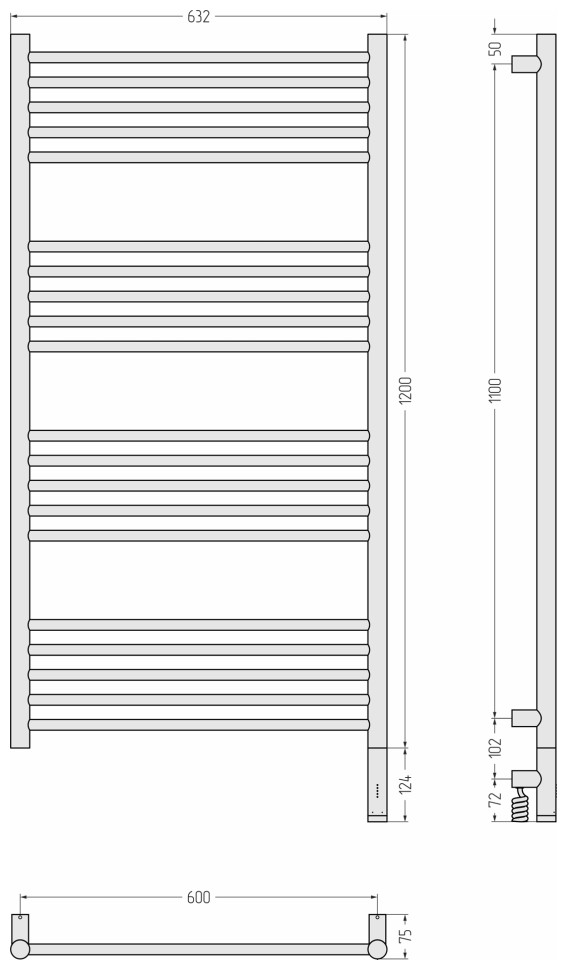 Богема 3.1 прямая 1200х600 МЭМ правый