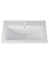 Раковина для ванной кварцевая Uperwood Foster Quartz 60х40,5х16,5 см, белая матовая, жасмин