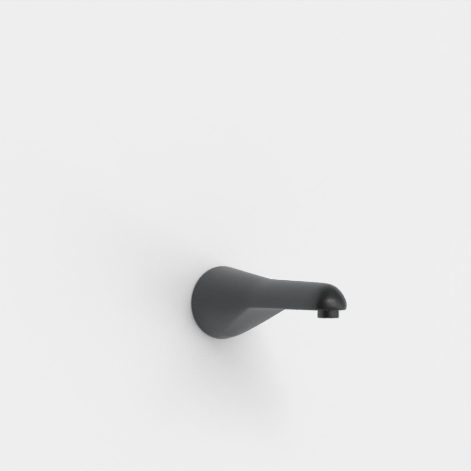 Душевой комплект BERGES NARDIS 3S BLACK, черный матовый