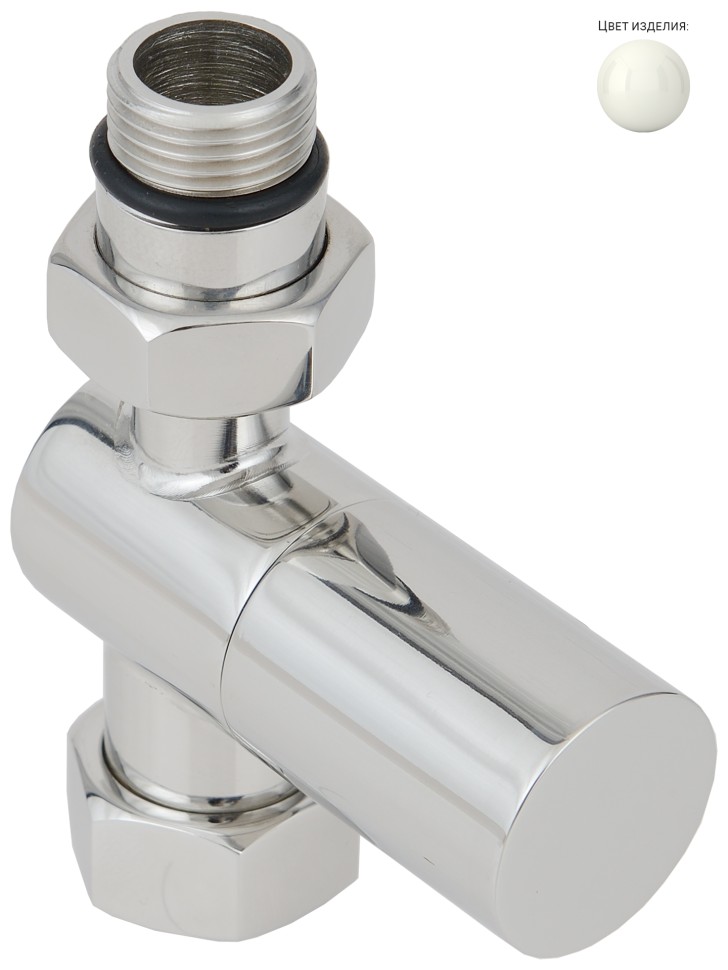 Вентиль прямой цилиндр (G 1/2" НР х G 3/4" НГ)