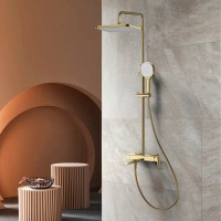 Душевая система Raglo для ванны и душа R30.24.03 Золотой сатин
