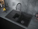 Смеситель для кухни SIEGEN, черный, Si213111-308, Paulmark