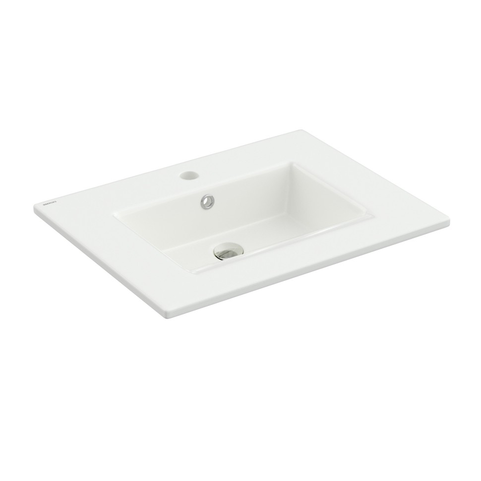 Раковина BERGES Ego встраиваемая/навесная, 61х47,5 см