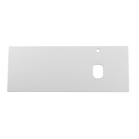 Столешница из МДФ BelBagno EK-120-AS-BL-R Bianco Lucido