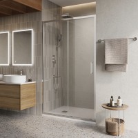 Душевая дверь BelBagno LUCE-BF-1-100-C-Cr