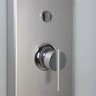 Душевая кабина Niagara Eco E80/40/TN/BK (80х80х195) высокий поддон(40см),стекло тонированное,4 места