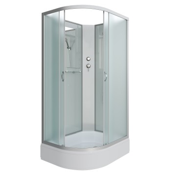 Душевая кабина Niagara Classic NG-33974-14RBK (90х70х200) средний поддон(26см),стекло матовое,4 места