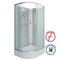 Душевая кабина Niagara Classic NG-33974-14RBK (90х70х200) средний поддон(26см),стекло матовое,4 места