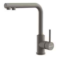 Смеситель для кухни Omoikiri Nakagawa 2 Plus-GR латунь/leningrad grey