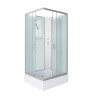 Душевая кабина Niagara Classic NG-33084-14QBK (100х80х200) средний поддон(26см),стекло матовое,4 места