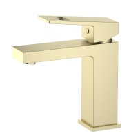 Смеситель для раковины Timo Briana 7161/17F золото матовое