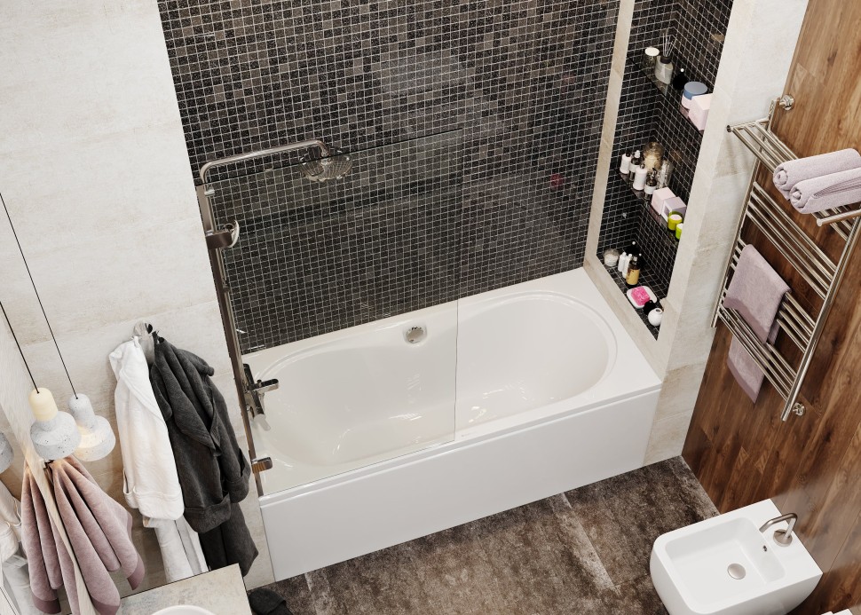 Акриловая ванна VAGNERPLAST BRIANA 185x90