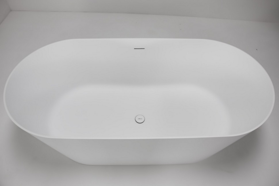 Ванна из искусственного камня ABBER Stein AS9626 белая матовая