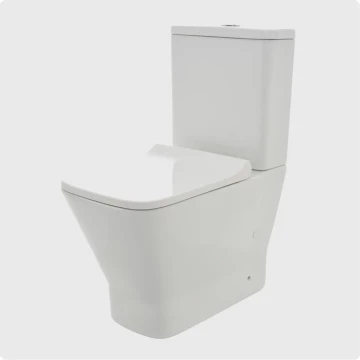 AQM1005PRO Унитаз напольный Rimless c сиденьем SoftClose, горизонтальный выпуск. 620x345x415мм