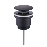 Донный клапан для раковины Raglo чёрный