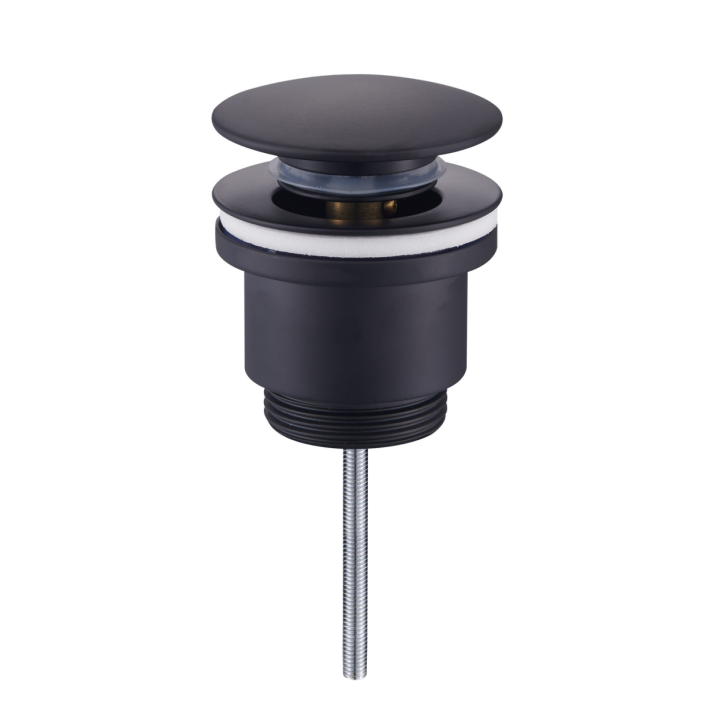 Донный клапан для раковины Raglo чёрный