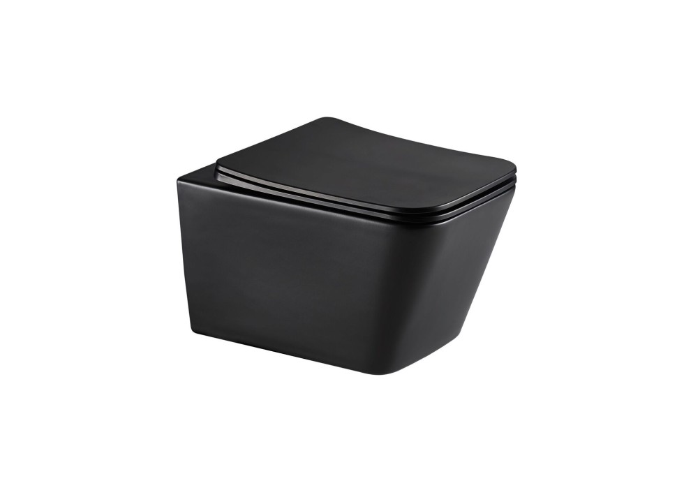 Унитаз подвесной Tornado Gid Tr2143TF-BM 62302Y черный матовый 49x34x36