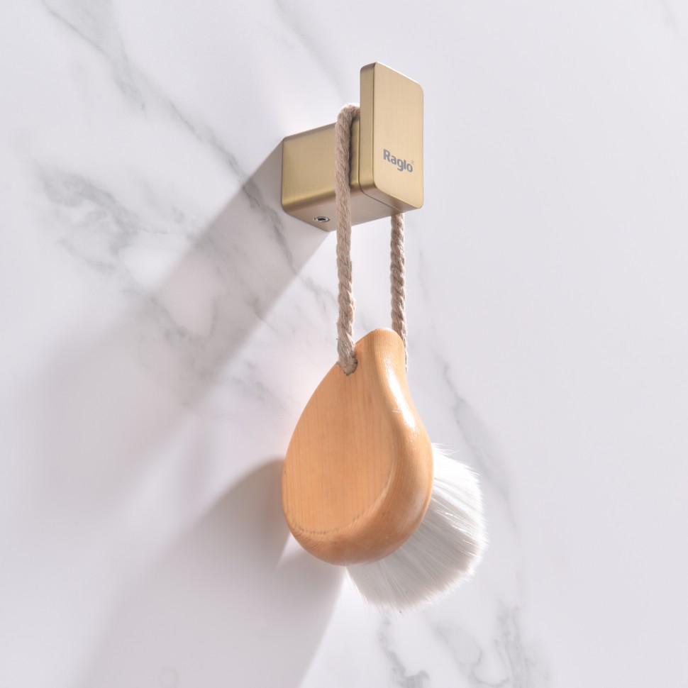 Крючок Raglo сатин золото