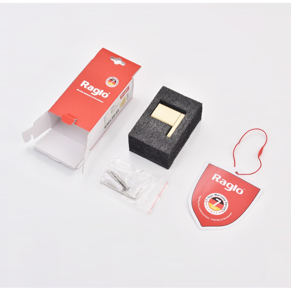 Крючок Raglo сатин золото