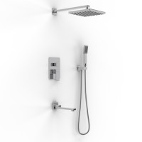 Душевой комплект BERGES NARDIS 3S, поворотный излив, хром