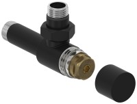 Вентиль угловой под шестигранник (G 1/2" НР х G 1/2" НР)