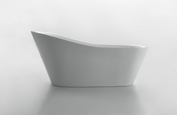 Акриловая ванна без перелива BELBAGNO BB63-1800-W0, 1800х870х850