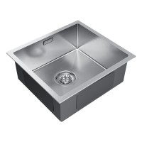 Мойка нерж. сталь AISI304 ALLER 44 UNI, PM904444-BS, брашированная нерж.сталь, 440х440мм, Starke-Paulmark