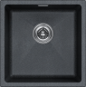 Мойка LUMI 45UNI, IT-GRANIT, LU45-DG, графит, 455х460, подст. мон. Paulmark